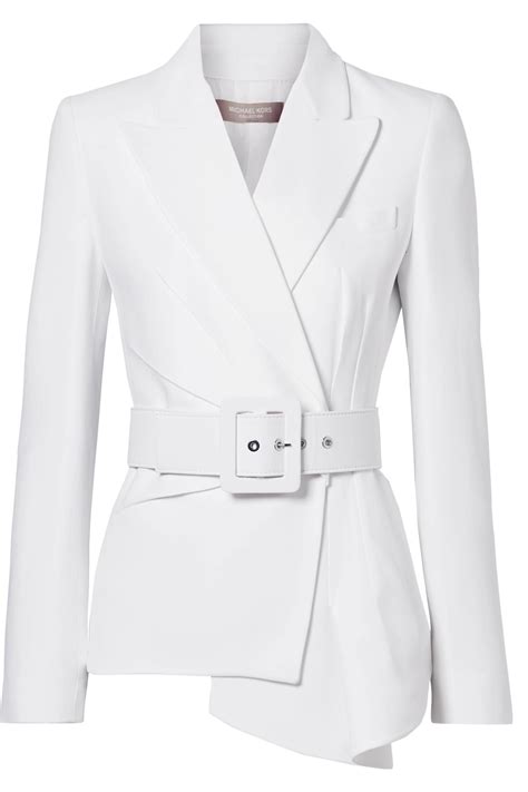 michael kors white blazer